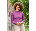 Zip Functional Long Sleeve Shirt Sofie