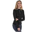 Zip Functional Long Sleeve Shirt Sofie