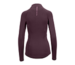 Zip Functional Long Sleeve Shirt Sofie