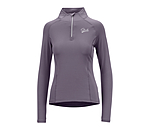 Zip Functional Long Sleeve Shirt Lea