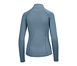 Zip Functional Long Sleeve Shirt Lea