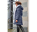 Hooded Quilted Riding Coat Minou