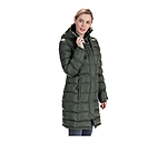 Hooded Quilted Riding Coat Minou