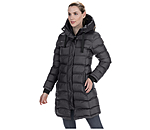 Hooded Quilted Riding Coat Minou