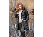 Hooded Quilted Riding Coat Minou