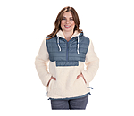 Hooded Teddy Fleece Combination Jacket Lexi