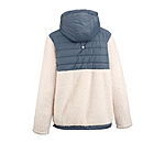 Hooded Teddy Fleece Combination Jacket Lexi