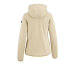 Knitted Fleece Hooded Jacket Adriana