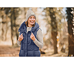 Hooded Long Gilet Clara