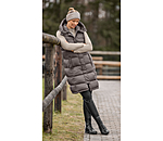 Hooded Long Gilet Clara