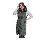 Hooded Long Gilet Clara