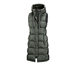 Hooded Long Gilet Clara