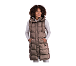 Hooded Long Gilet Clara