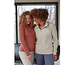 Zip Functional Fleece Shirt Luisa