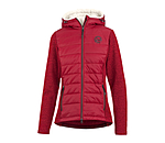 Hooded Combi Jacket Ruby