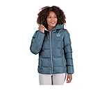 Hooded Quilted Riding Jacket Leela