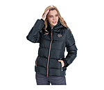 Hooded Quilted Riding Jacket Leela