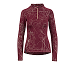 Zip Functional Long-Sleeved Shirt Hanne