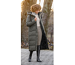 Hooded Quilted Riding Coat Anne