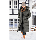 Hooded Quilted Riding Coat Anne