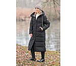 Hooded Quilted Riding Coat Anne