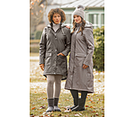 Teddy Fleece Hooded Raincoat Paris
