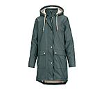 Teddy Fleece Hooded Raincoat Paris