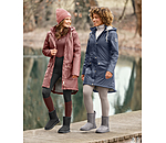 Teddy Fleece Hooded Raincoat Paris