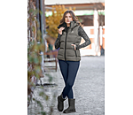 Hooded Quilted Riding Gilet Mira III