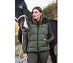 Hooded Quilted Riding Gilet Mira III