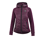 Hooded Combination Stretch Jacket Lene