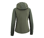 Hooded Combination Stretch Jacket Lene