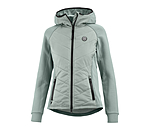 Hooded Combination Stretch Jacket Lene