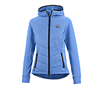 Hooded Combination Stretch Jacket Lene