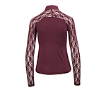 Zip Functional Long Sleeve Shirt Sanne