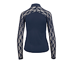Zip Functional Long Sleeve Shirt Sanne