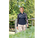 Zip Functional Long Sleeve Shirt Sanne