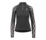 Zip Functional Long Sleeve Shirt Sanne