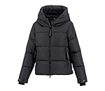Quilted Hooded Riding Jacket Amilia