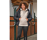 Quilted Hooded Riding Jacket Amilia