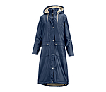 Teddy Fleece Hooded Raincoat Paris Long