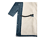 Teddy Fleece Hooded Raincoat Paris Long