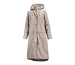 Teddy Fleece Hooded Raincoat Paris Long