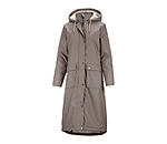 Teddy Fleece Hooded Raincoat Paris Long