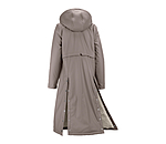 Teddy Fleece Hooded Raincoat Paris Long