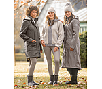 Teddy Fleece Hooded Raincoat Paris Long