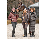 Hooded Quilted Riding Coat Zoe