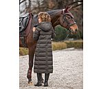 Hooded Quilted Riding Coat Zoe