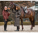 Hooded Quilted Riding Coat Zoe