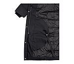 Hooded Quilted Riding Coat Zoe
